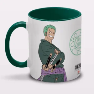 Caneca do One Piece Roronoa Zoro Caçador de Piratas