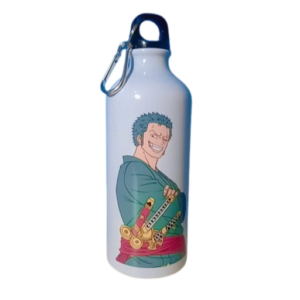 Garrafa Squeeze Alumínio 600ml Zoro One Piece