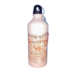 Garrafa One Piece Luffy 600ml Squeeze Alumínio